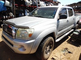 2005 TOYOTA TACOMA CREW CAB SILVER 4.0 MT 4WD TRD OFF ROAD PACKAGE Z21459